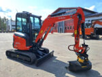 Kubota U27-4 demo + Engcon + 3 godets