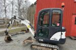 Bobcat E16 avec 4 godets