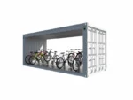 Abri vélo en container 20 pieds ouvert 18 places – Image 4