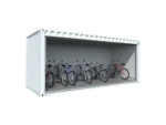 Abri vélo en container 20 pieds semi-couvert 16 places – Image 6