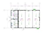 Bungalows bureaux et WC séparés 59 m² [4 x 20 pieds] – Image 3