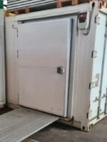Container maritime frigorifique d’occasion aménagé en chambre froide – Image 6