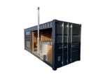 Container aménagé en Spa 15 m² pour 4 à 6 personnes