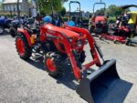 Micro tracteur Kubota  EK1 261 + chargeur frontale et godet – Image 2