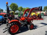Micro tracteur Kubota  EK1 261 + chargeur frontale et godet – Image 6