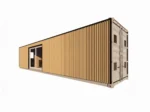 Studio container ECOLOGIA 40 pieds 23 m² habitables [1 chambre] avec bardage – Image 8