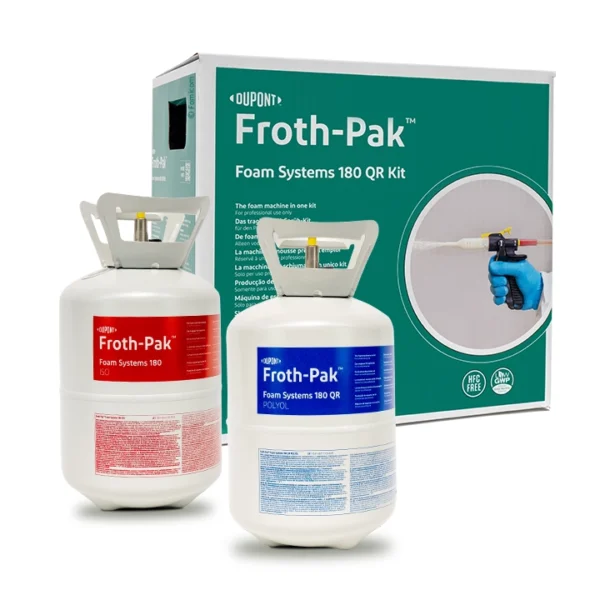 Kit d’isolation mousse polyuréthane FROTH-PAK 180