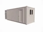Bureau en container 20 pieds avec espace de stockage