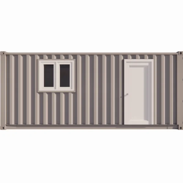 Salle de pause avec kitchenette 13 m² en container 20 pieds