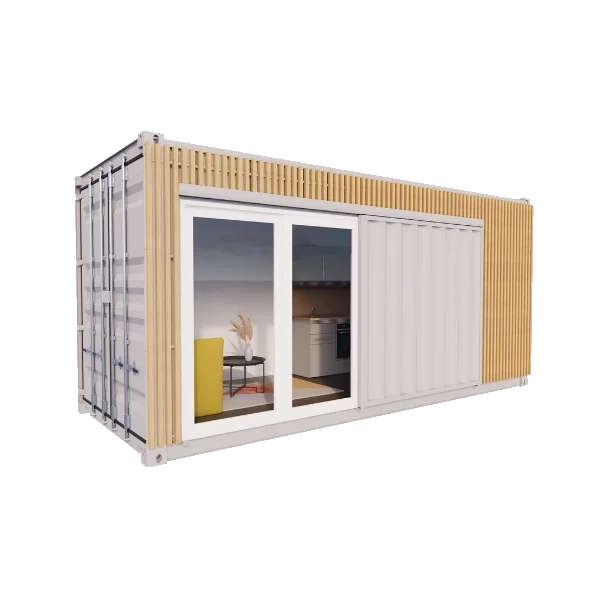 Studio en container 20 pieds 14 m² Moana’s House