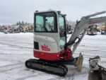 Takeuchi TB 325 R / Rotateur, Grappin, 2 godets – Image 7
