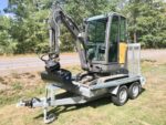 Volvo EC18 avec remorque + 3godets – Image 2