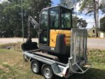 Volvo EC18 avec remorque + 3godets – Image 8