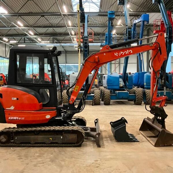 Kubota KX 101-3 - 3 godets