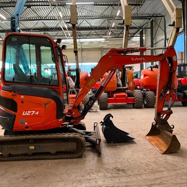 Kubota U 27-4 + Accessoires